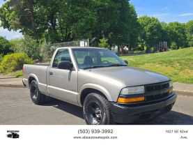 2001 CHEVROLET S10 REGULAR CAB PICKUP 4-CYL, FLEX FUEL, 2.2L SHORT BED