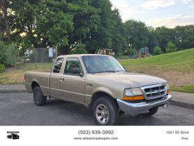 2000 FORD RANGER SUPER CAB PICKUP V6, FLEX FUEL, 3.0 LITER PICKUP 2D