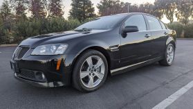 2008 PONTIAC G8 SEDAN V8, 6.0 LITER GT SEDAN 4D
