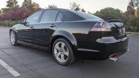2008 PONTIAC G8 SEDAN V8, 6.0 LITER GT SEDAN 4D
