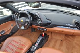 2017 FERRARI 488 SPIDER CONVERTIBLE V8, TURBO, 3.9 LITER CONVERTIBLE 2D