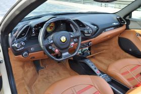 2017 FERRARI 488 SPIDER CONVERTIBLE V8, TURBO, 3.9 LITER CONVERTIBLE 2D