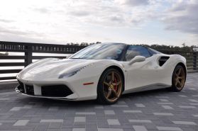 2017 FERRARI 488 SPIDER CONVERTIBLE V8, TURBO, 3.9 LITER CONVERTIBLE 2D
