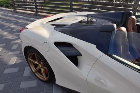 2017 FERRARI 488 SPIDER CONVERTIBLE V8, TURBO, 3.9 LITER CONVERTIBLE 2D