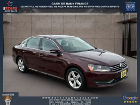 2013 VOLKSWAGEN PASSAT SEDAN 5-CYL, PZEV, 2.5 LITER 2.5L SE SEDAN 4D
