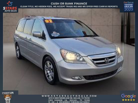2007 HONDA ODYSSEY VAN V6, VTEC, 3.5 LITER TOURING MINIVAN 4D