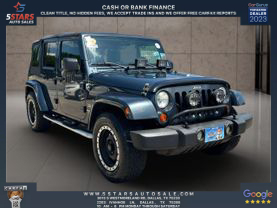 2007 JEEP WRANGLER SUV V6, 3.8 LITER UNLIMITED SAHARA SPORT UTILITY 4D