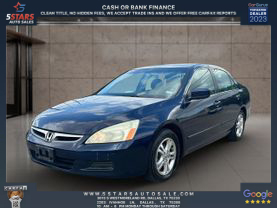 2006 HONDA ACCORD SEDAN 4-CYL, VTEC, 2.4 LITER EX-L SEDAN 4D