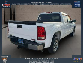 2013 GMC SIERRA 1500 CREW CAB PICKUP V8, FLEX FUEL, 4.8 LITER SL PICKUP 4D 5 3/4 FT