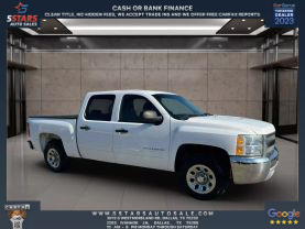 2013 CHEVROLET SILVERADO 1500 CREW CAB PICKUP V8, FLEX FUEL, 4.8 LITER LT PICKUP 4D 5 3/4 FT