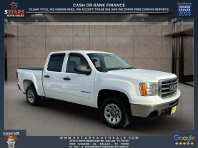 2013 GMC SIERRA 1500 CREW CAB PICKUP V8, FLEX FUEL, 4.8 LITER SL PICKUP 4D 5 3/4 FT