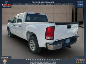 2013 GMC SIERRA 1500 CREW CAB PICKUP V8, FLEX FUEL, 4.8 LITER SL PICKUP 4D 5 3/4 FT