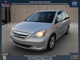 2007 HONDA ODYSSEY VAN V6, VTEC, 3.5 LITER TOURING MINIVAN 4D