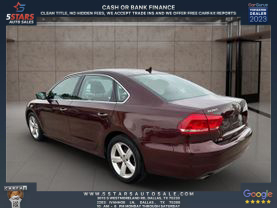 2013 VOLKSWAGEN PASSAT SEDAN 5-CYL, PZEV, 2.5 LITER 2.5L SE SEDAN 4D