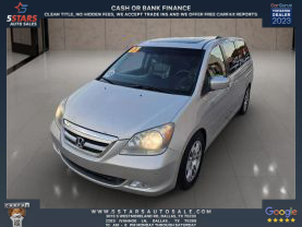 2007 HONDA ODYSSEY VAN V6, VTEC, 3.5 LITER TOURING MINIVAN 4D