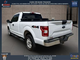 2018 FORD F150 SUPER CAB PICKUP V8, FLEX FUEL, 5.0 LITER XLT PICKUP 4D 6 1/2 FT