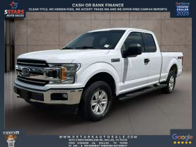 2018 FORD F150 SUPER CAB PICKUP V8, FLEX FUEL, 5.0 LITER XLT PICKUP 4D 6 1/2 FT