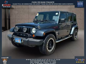 2007 JEEP WRANGLER SUV V6, 3.8 LITER UNLIMITED SAHARA SPORT UTILITY 4D