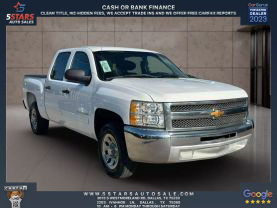 2013 CHEVROLET SILVERADO 1500 CREW CAB PICKUP V8, FLEX FUEL, 4.8 LITER LT PICKUP 4D 5 3/4 FT