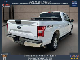 2018 FORD F150 SUPER CAB PICKUP V8, FLEX FUEL, 5.0 LITER XLT PICKUP 4D 6 1/2 FT