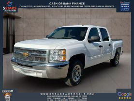 2013 CHEVROLET SILVERADO 1500 CREW CAB PICKUP V8, FLEX FUEL, 4.8 LITER LT PICKUP 4D 5 3/4 FT