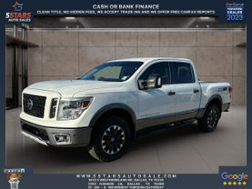 2018 NISSAN TITAN CREW CAB PICKUP V8, 5.6 LITER PRO-4X PICKUP 4D 5 1/2 FT