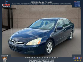 2006 HONDA ACCORD SEDAN 4-CYL, VTEC, 2.4 LITER EX-L SEDAN 4D