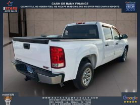 2013 GMC SIERRA 1500 CREW CAB PICKUP V8, FLEX FUEL, 4.8 LITER SL PICKUP 4D 5 3/4 FT