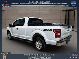 2018 FORD F150 SUPER CAB PICKUP V8, FLEX FUEL, 5.0 LITER XLT PICKUP 4D 6 1/2 FT