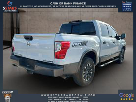 2018 NISSAN TITAN CREW CAB PICKUP V8, 5.6 LITER PRO-4X PICKUP 4D 5 1/2 FT