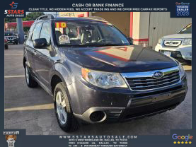 2010 SUBARU FORESTER SUV 4-CYL, PZEV, 2.5 LITER 2.5X SPORT UTILITY 4D