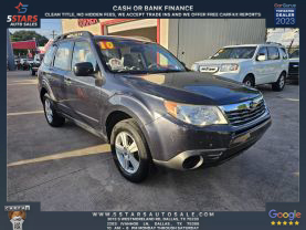 2010 SUBARU FORESTER SUV 4-CYL, PZEV, 2.5 LITER 2.5X SPORT UTILITY 4D