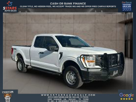 2021 FORD F150 SUPER CAB PICKUP V8, FLEX FUEL, 5.0 LITER XL PICKUP 4D 6 1/2 FT