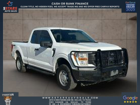2021 FORD F150 SUPER CAB PICKUP V8, FLEX FUEL, 5.0 LITER XL PICKUP 4D 6 1/2 FT