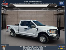 2021 FORD F150 SUPER CAB PICKUP V8, FLEX FUEL, 5.0 LITER XL PICKUP 4D 6 1/2 FT