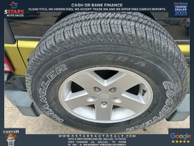 2007 JEEP WRANGLER SUV V6, 3.8 LITER UNLIMITED SAHARA SPORT UTILITY 4D