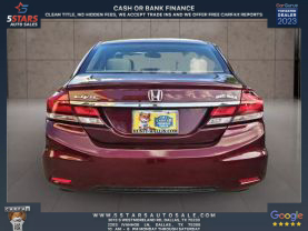 2015 HONDA CIVIC SEDAN 4-CYL, I-VTEC, 1.8 LITER EX SEDAN 4D