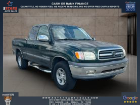2000 TOYOTA TUNDRA ACCESS CAB PICKUP V8, 4.7 LITER SR5 PICKUP 4D 6 1/2 FT