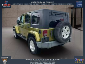 2007 JEEP WRANGLER SUV V6, 3.8 LITER UNLIMITED SAHARA SPORT UTILITY 4D