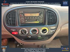 2000 TOYOTA TUNDRA ACCESS CAB PICKUP V8, 4.7 LITER SR5 PICKUP 4D 6 1/2 FT