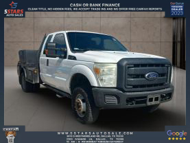2013 FORD F350 SUPER DUTY SUPER CAB & CHASSIS CAB CHASSIS V8, FLEX FUEL, 6.2 LITER XL CAB & CHASSIS 4D