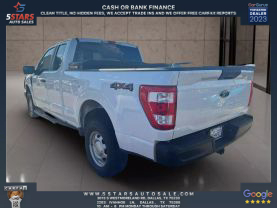 2021 FORD F150 SUPER CAB PICKUP V8, FLEX FUEL, 5.0 LITER XL PICKUP 4D 6 1/2 FT