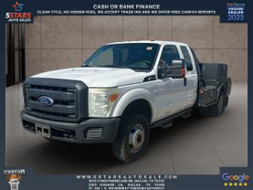 2013 FORD F350 SUPER DUTY SUPER CAB & CHASSIS CAB CHASSIS V8, FLEX FUEL, 6.2 LITER XL CAB & CHASSIS 4D