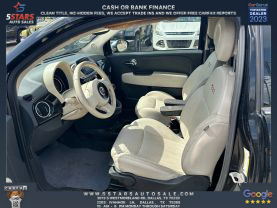2017 FIAT 500C CONVERTIBLE 4-CYL, MULTIAIR, 1.4 LITER LOUNGE CABRIOLET 2D