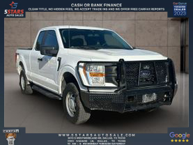 2021 FORD F150 SUPER CAB PICKUP V8, FLEX FUEL, 5.0 LITER XL PICKUP 4D 6 1/2 FT