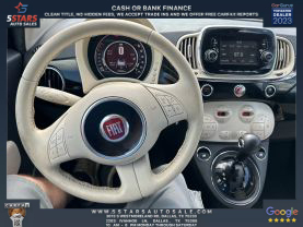 2017 FIAT 500C CONVERTIBLE 4-CYL, MULTIAIR, 1.4 LITER LOUNGE CABRIOLET 2D