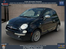 2017 FIAT 500C CONVERTIBLE 4-CYL, MULTIAIR, 1.4 LITER LOUNGE CABRIOLET 2D
