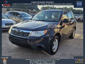 2010 SUBARU FORESTER SUV 4-CYL, PZEV, 2.5 LITER 2.5X SPORT UTILITY 4D