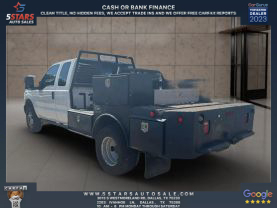 2013 FORD F350 SUPER DUTY SUPER CAB & CHASSIS CAB CHASSIS V8, FLEX FUEL, 6.2 LITER XL CAB & CHASSIS 4D