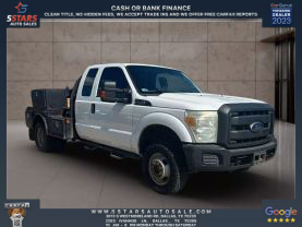 2013 FORD F350 SUPER DUTY SUPER CAB & CHASSIS CAB CHASSIS V8, FLEX FUEL, 6.2 LITER XL CAB & CHASSIS 4D